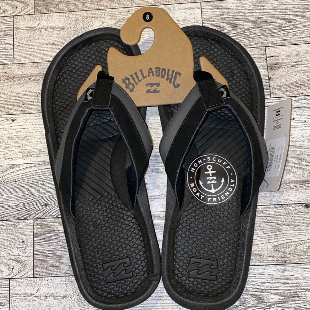NWT!! Billabong Mens Offshore Sandals Flip Flops Size 8
